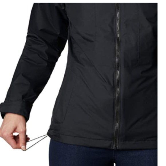 Columbia Ruby River Hooded 3-in-1 Systems Jacket Black, Size:XL - Picture 5 of 7